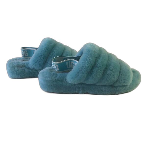 UGG Fluff Yeah Slide Women's Sheepskin Slippers - Picture 2 of 5